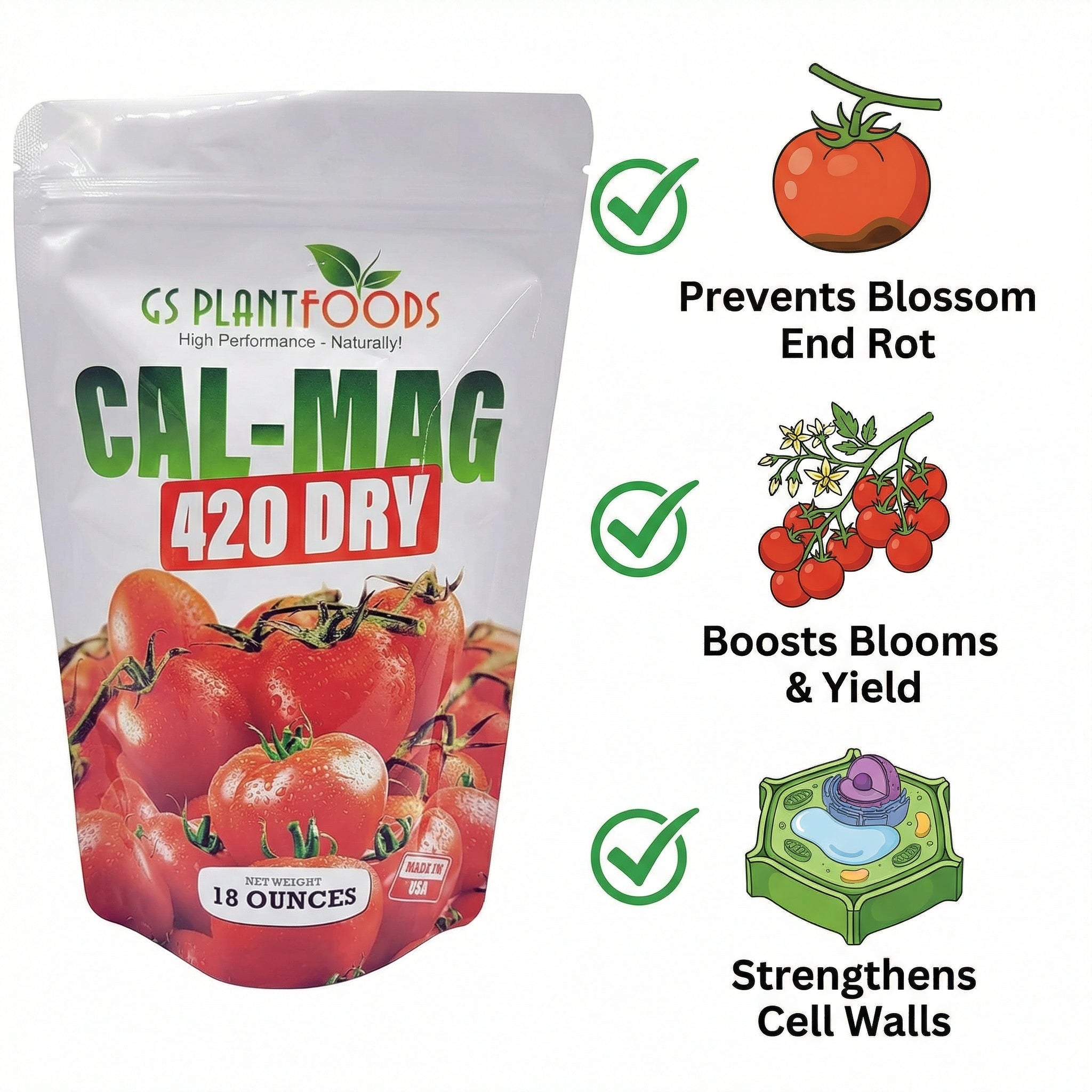 Cal-Mag Extreme – Advanced Calcium, Magnesium &amp; Micronutrient Supplement for Plants – Strengthens Cell Walls, Prevents Deficiencies &amp; Promotes Vigorous Growth – For All Plants, Lawns & Gardens product image 5