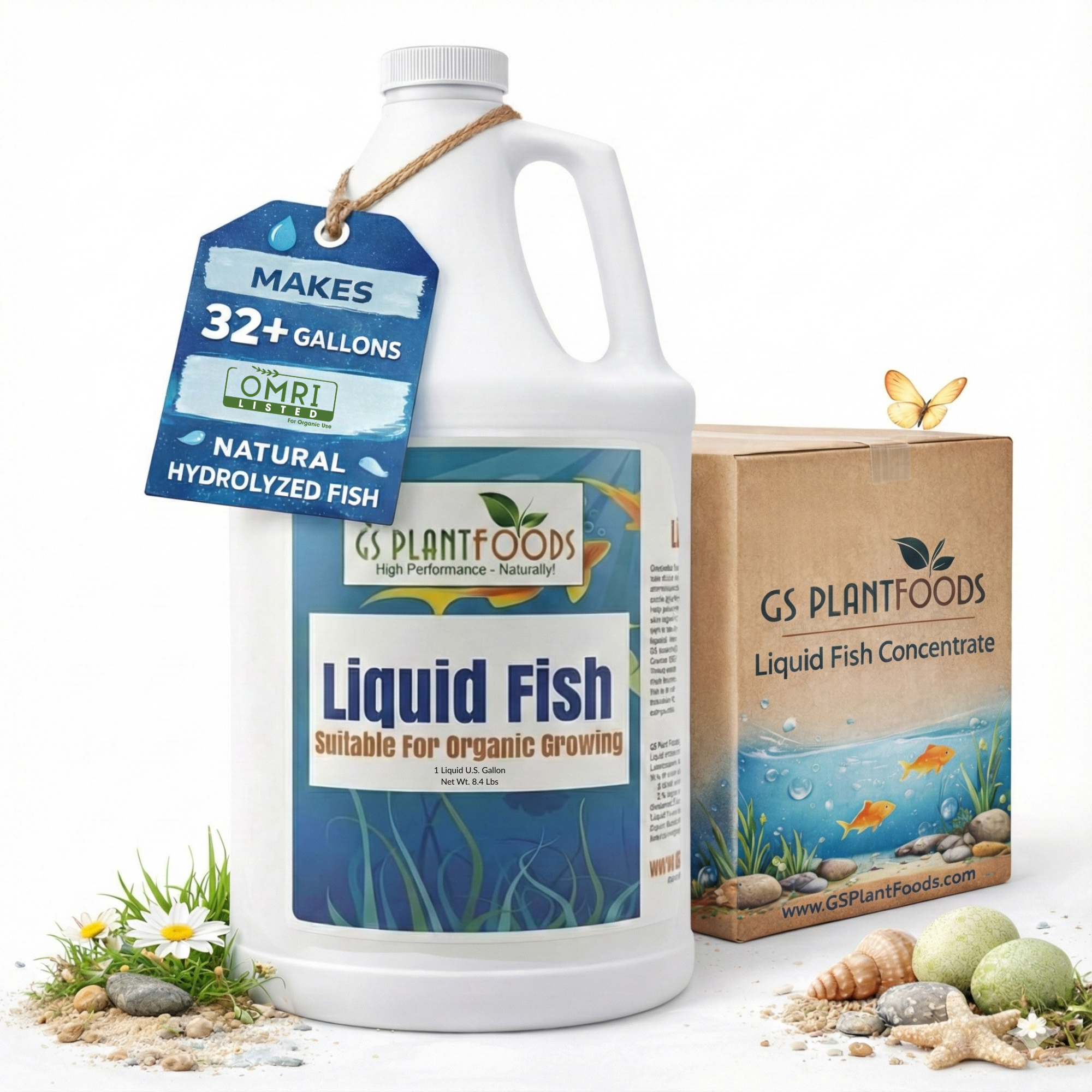 Organic Liquid Fish Fertilizer – NPK 2-3-1 product image 1