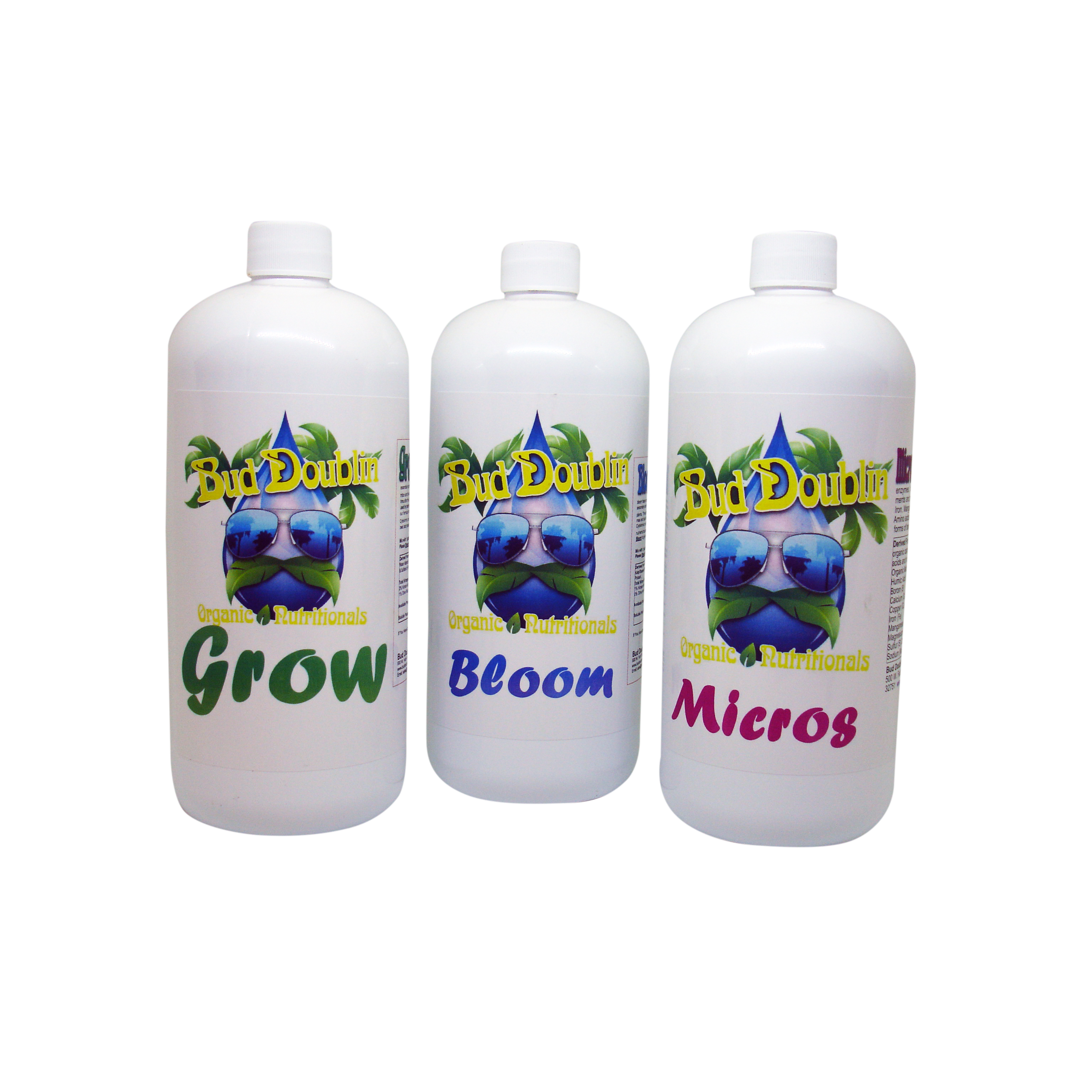 Bud Doublin Grower's 3 Pack- Micros, Grow & Bloom product image 1