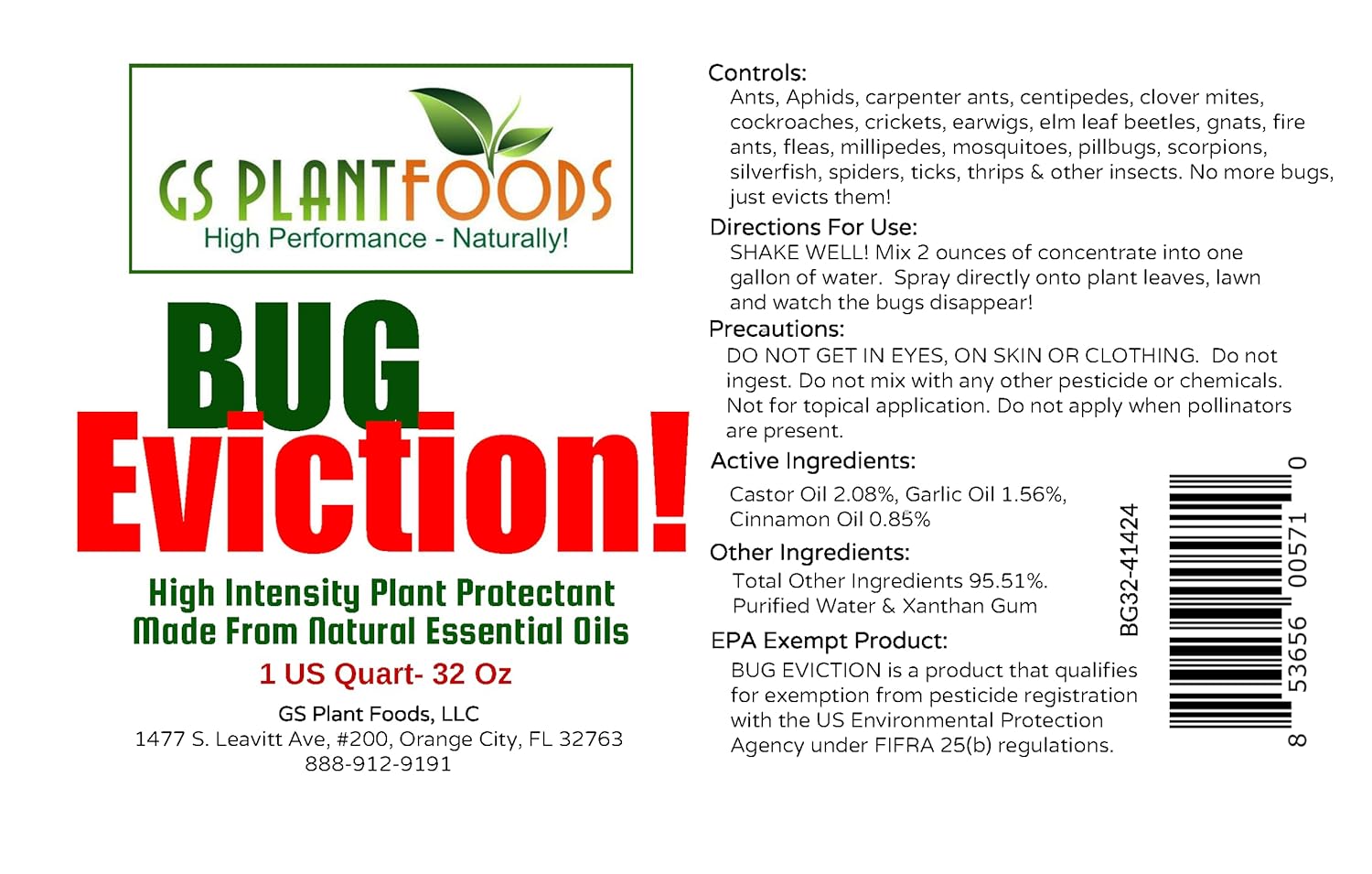 Bug Eviction! All Natural Super Repellant product image 5
