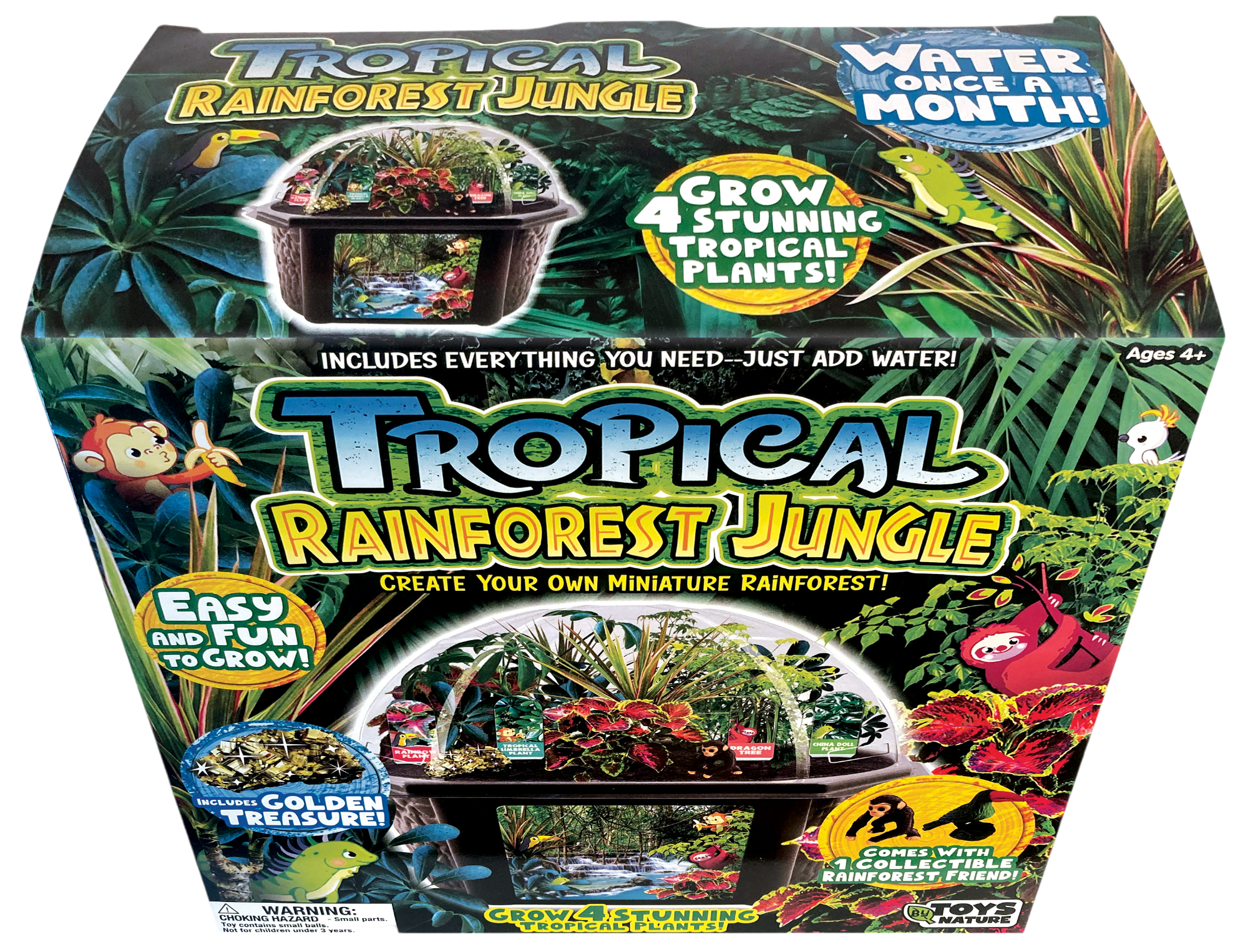 Tropical Rainforest Jungle Biosphere Terrarium — product image 7