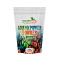 Amino Power Powder Nitrogen Fertilizer 16 oz - Plant-Based 100% Water Soluble High Nitrogen Source - 18 L-Amino Acids Chelating Agent for Foliar Spray, Turf, Vegetables, Fruits & Indoor Plants product image 1