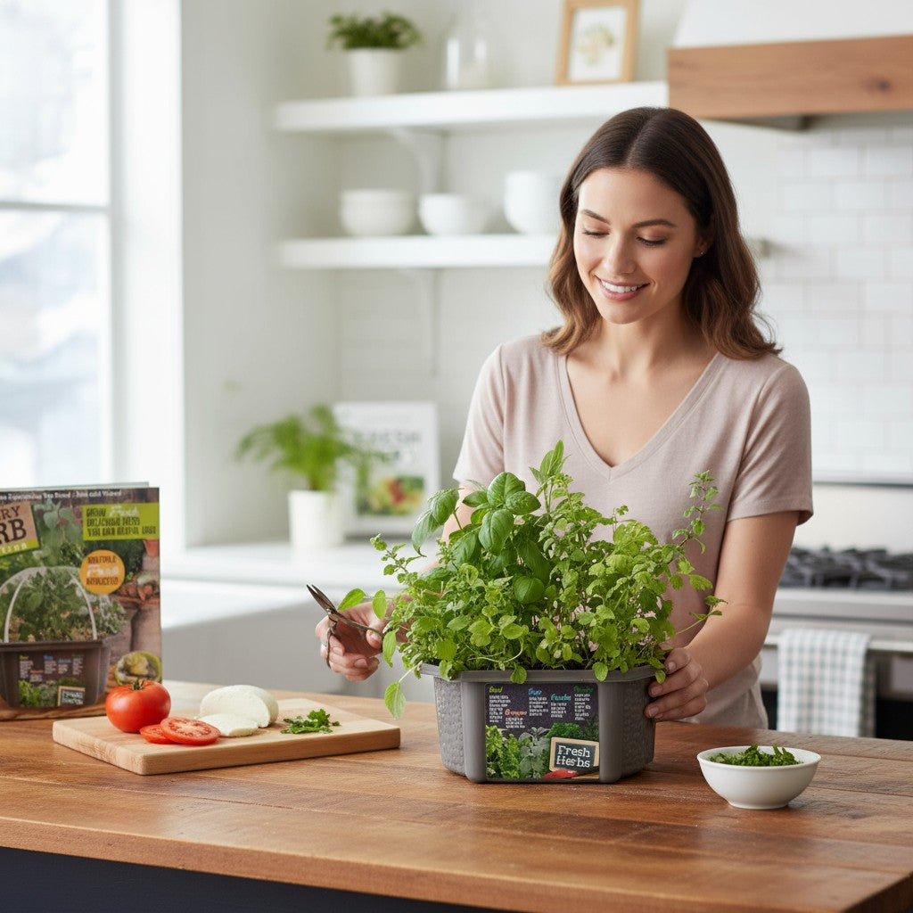 Culinary Herb Collection Biosphere Terrarium product image 2