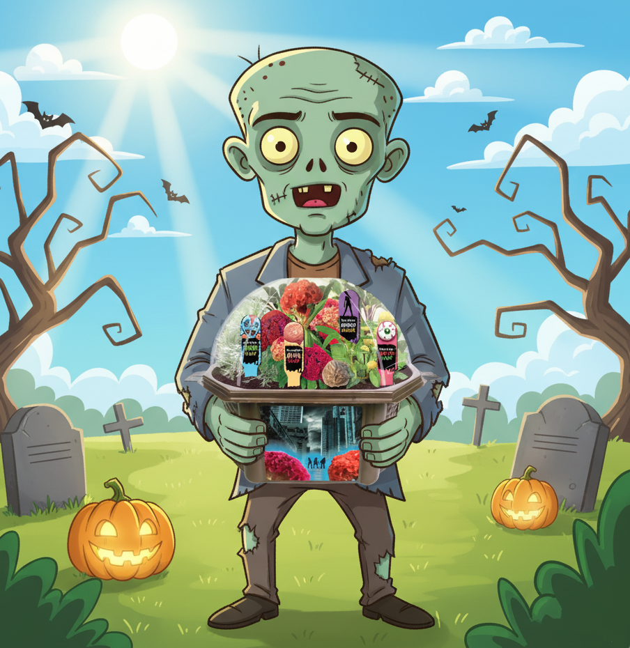 Zombie Apocalypse Biosphere Terrarium — product image 4