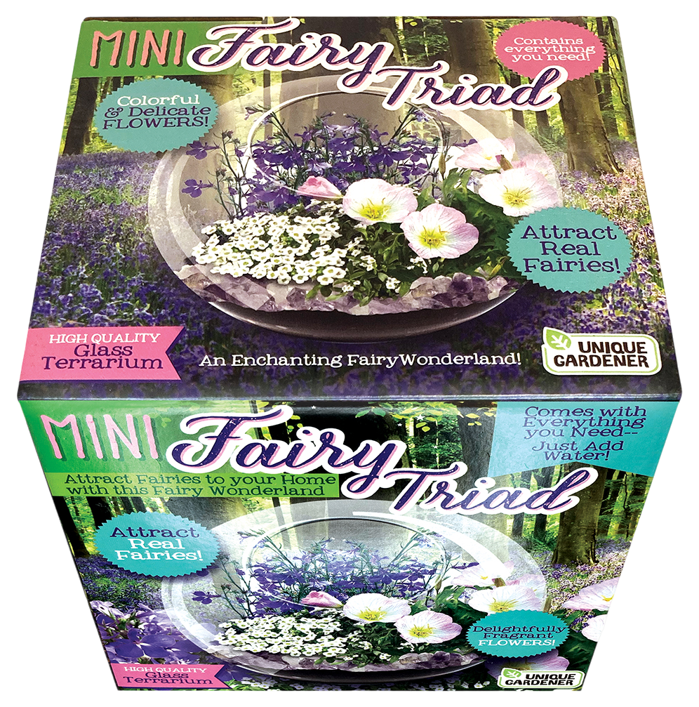 Fairy Triad Glass Terrarium Seed Starting Kit — product image 5