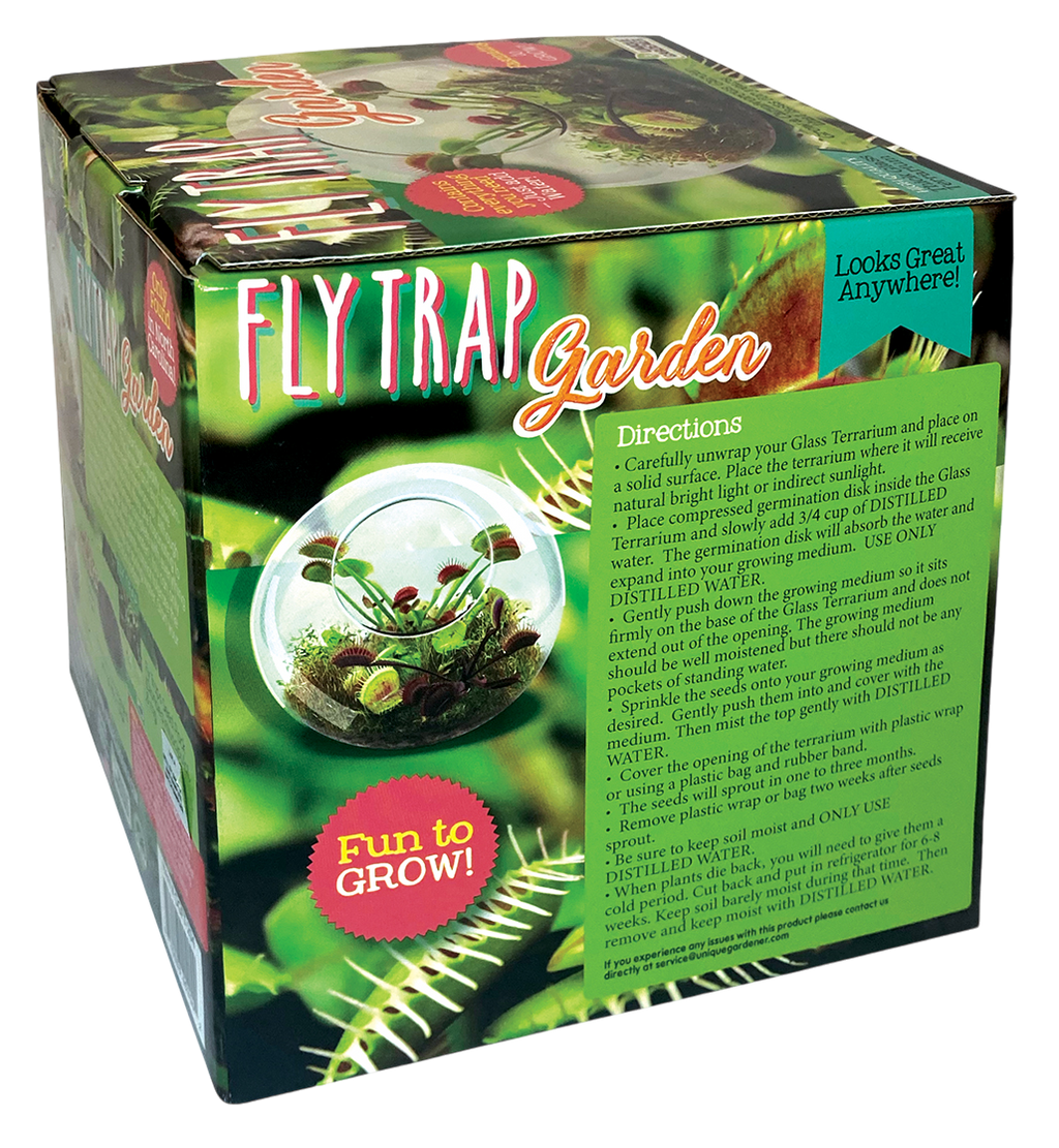 Flytrap Garden Glass Terrarium Seed Starting Kit product image 4