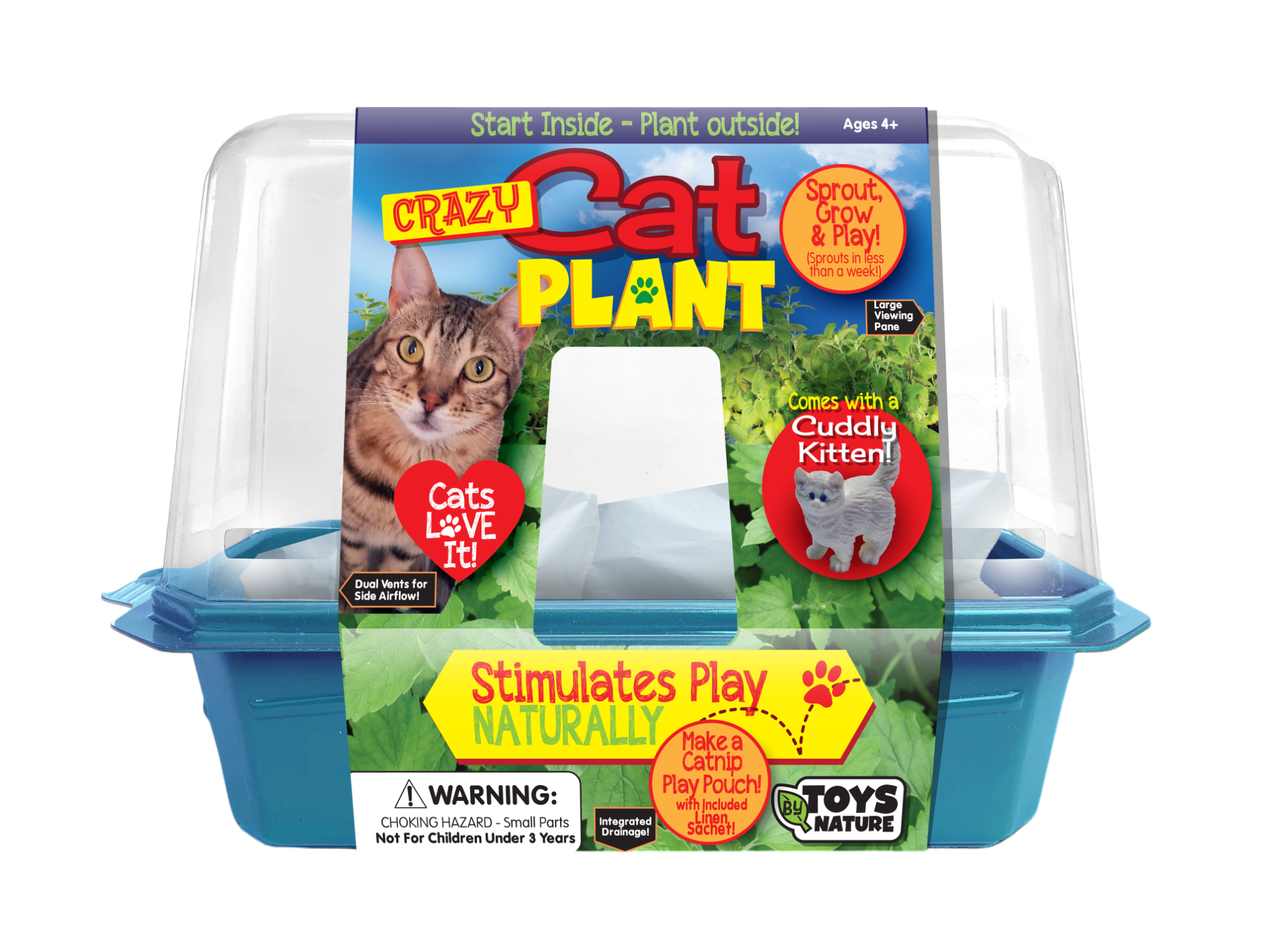 Crazy Cat Plant Mini World Terrarium product image 1
