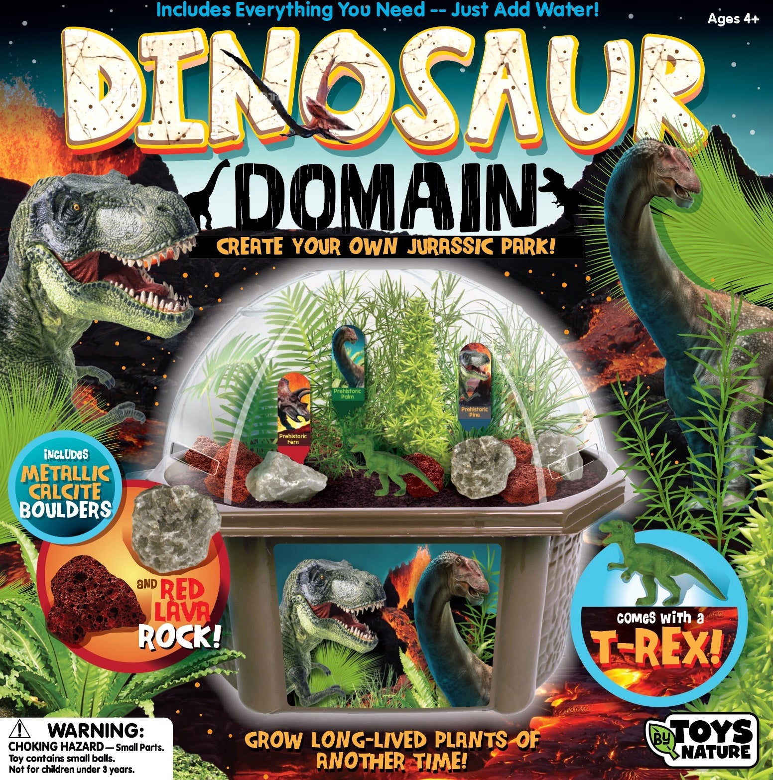 Dinosaur Domain Biosphere Terrarium product image 1