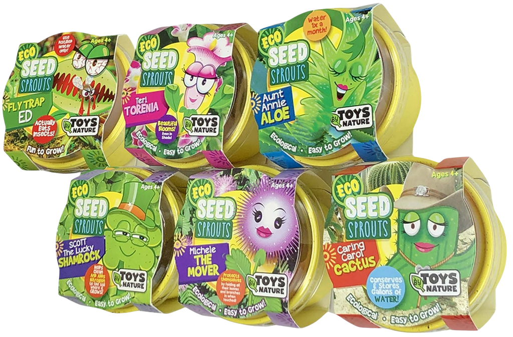 Eco Seed Sprouts 6 Variety Assortment Pack – 1 of Each product image 1