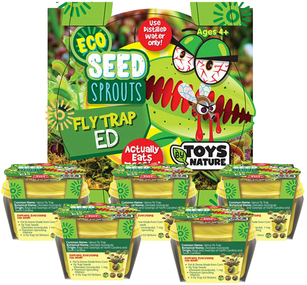 Eco Seed Sprouts Flytrap Ed - Multipack of 5 product image 1