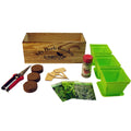 Herb Window Garden Gift Set- Complete windowsill herb garden growing kit product image 1