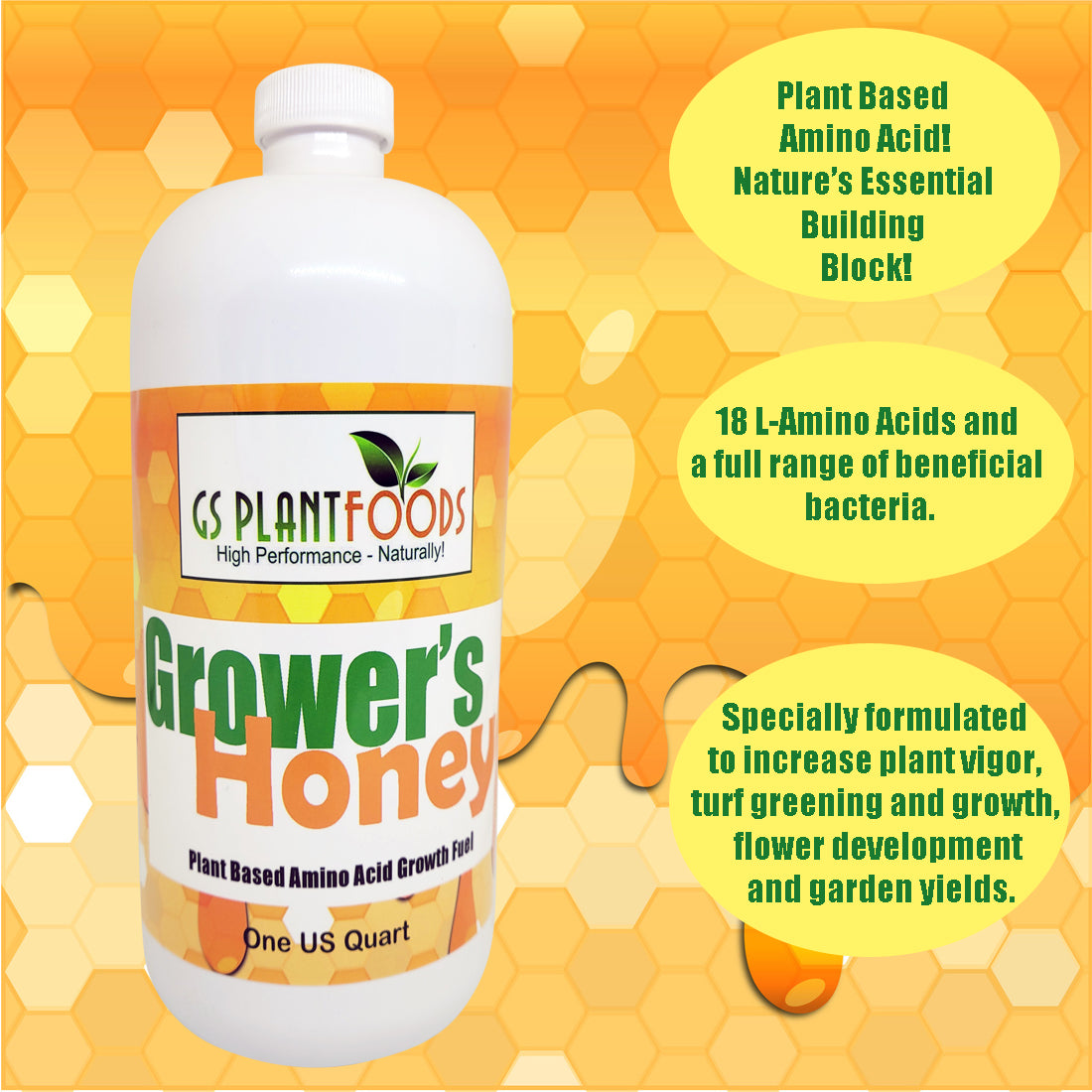 Grower's Honey Plant Based Amino Acid product image 4