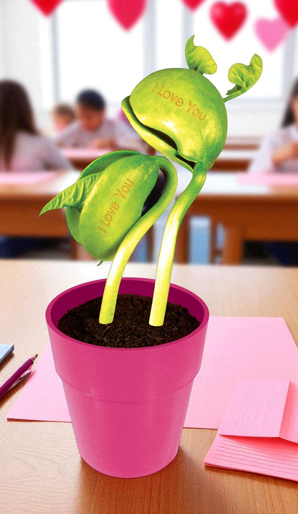 I Love You Bean Terrarium — product image 4