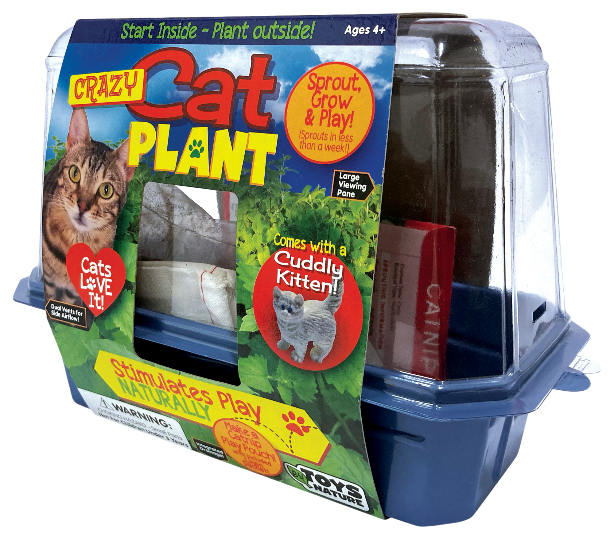 Crazy Cat Plant Mini World Terrarium product image 4