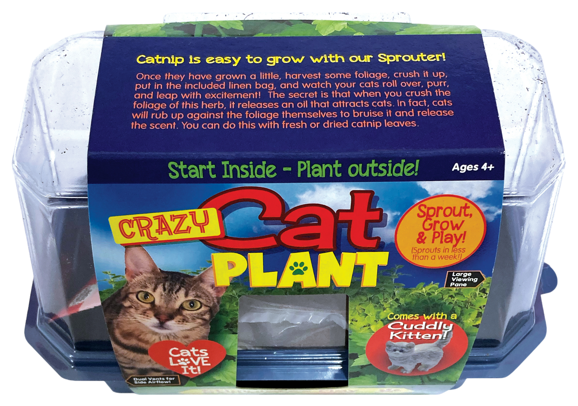 Crazy Cat Plant Mini World Terrarium product image 6