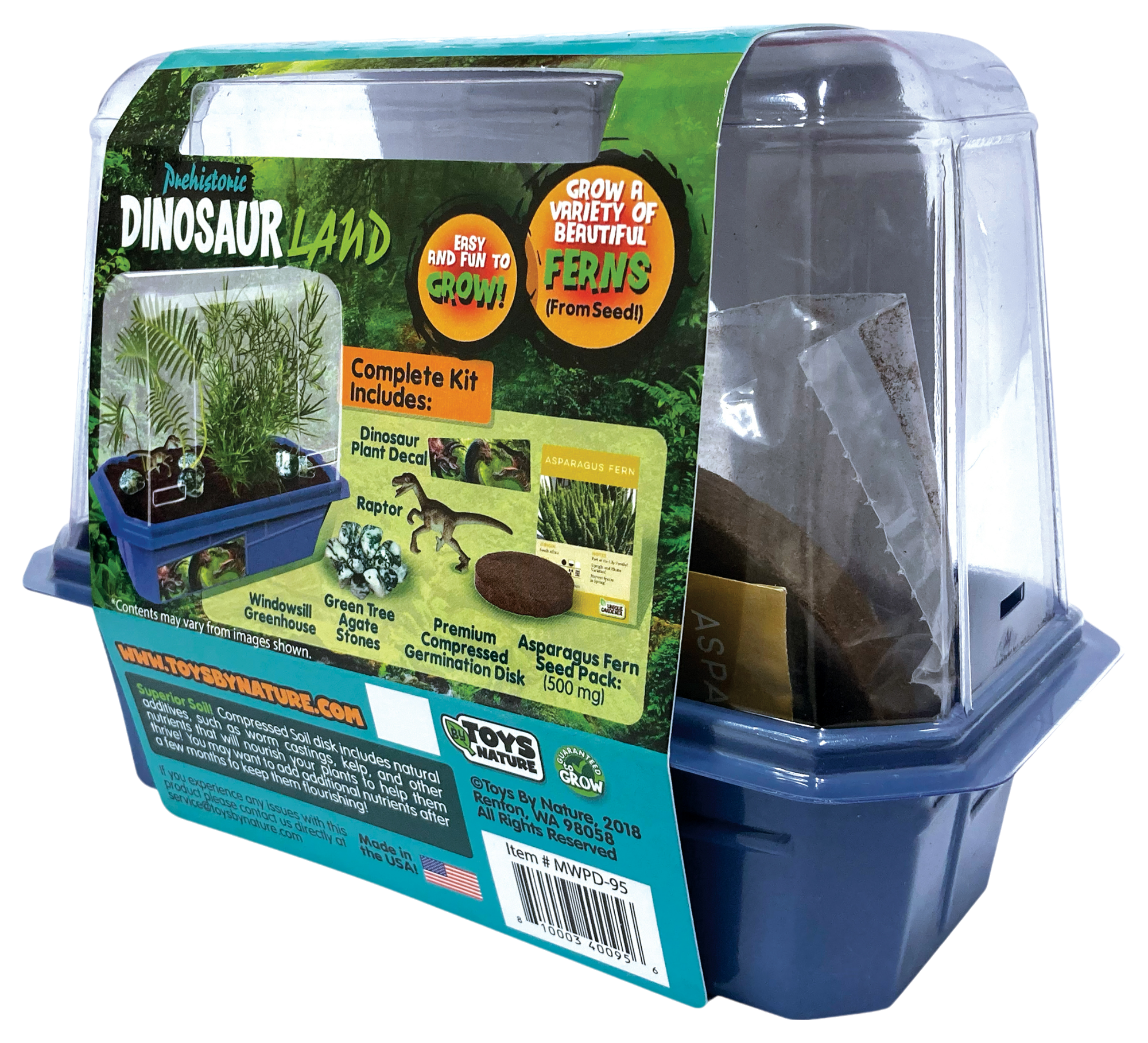 Prehistoric Dinosaur Land Mini World Terrarium product image 5