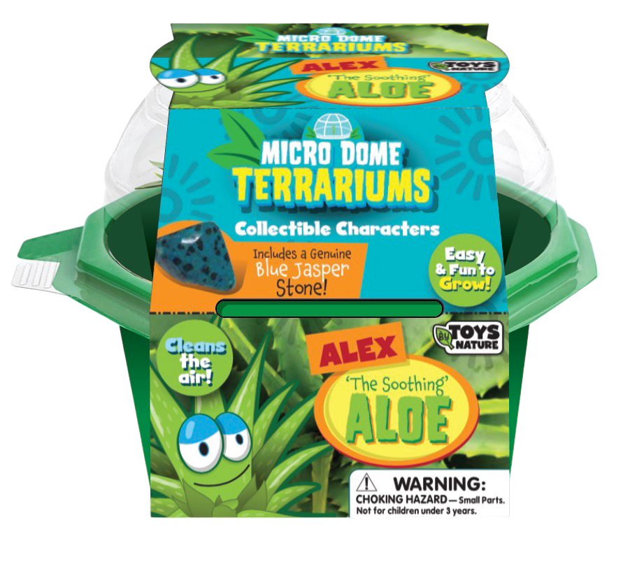 Alex 'The Soothing' Aloe Micro Dome Terrarium product image 1
