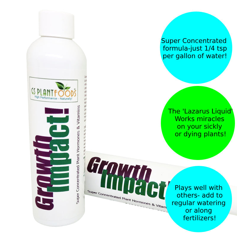 Growth Impact Super Plant Vitamins and Hormones- 8 ounce bottle product image 3