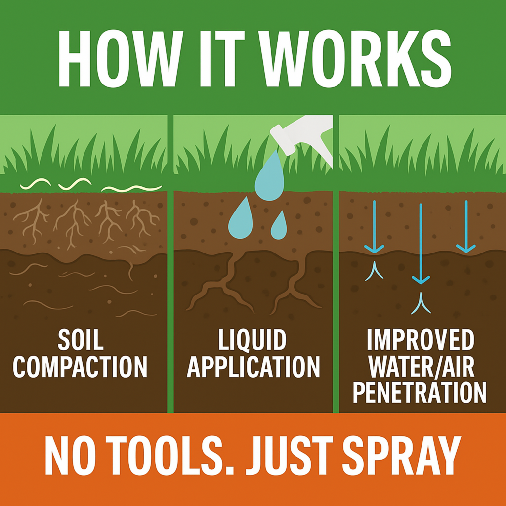 Soft Soil Liquid Soil Aerator & Lawn Treatment product image 3