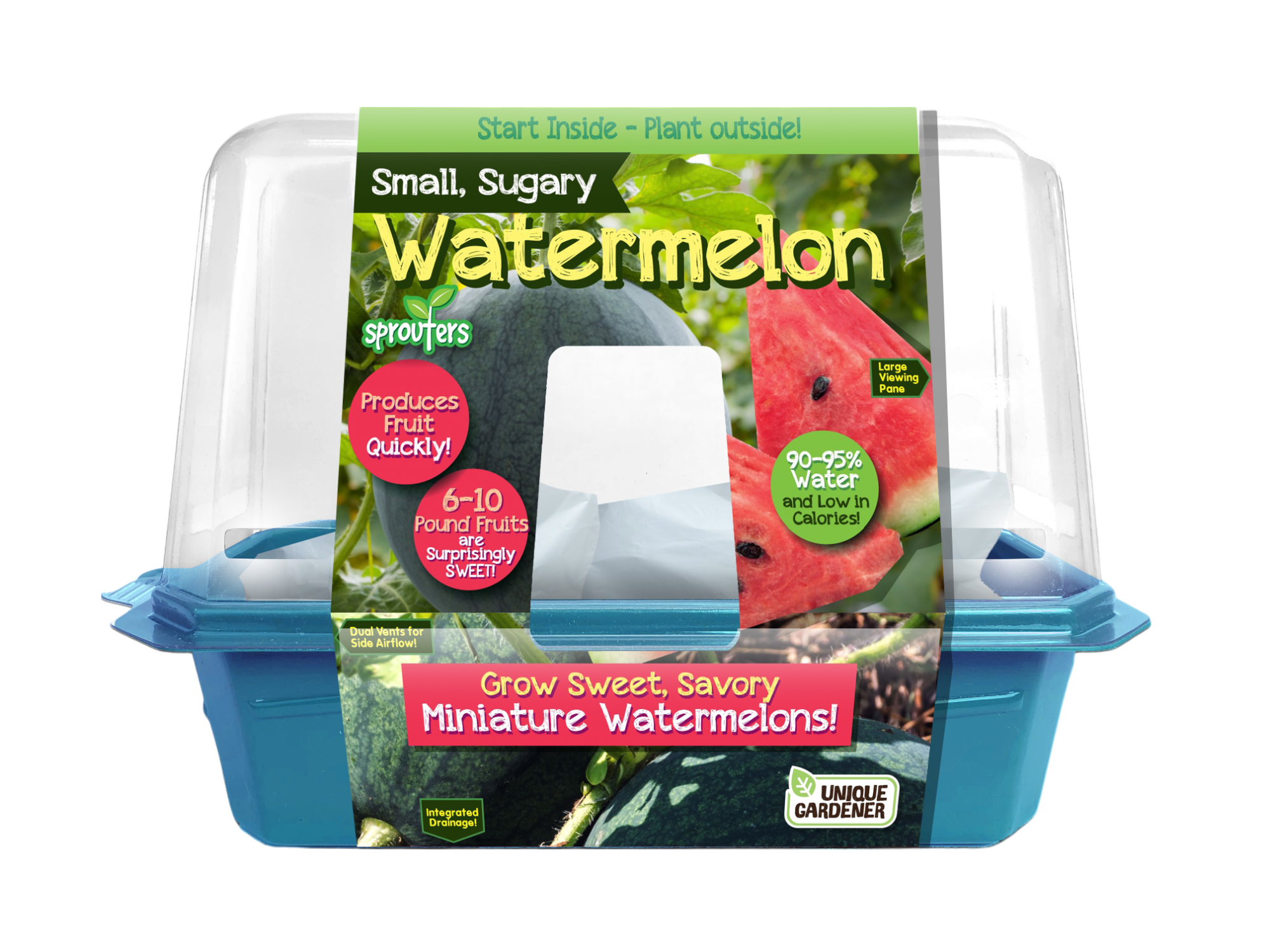Small, Sugary Watermelon Sprouter Terrarium product image 1