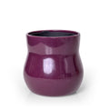 Ceramic Plant Pot with Rubber Liner - Violet Purple product image 1