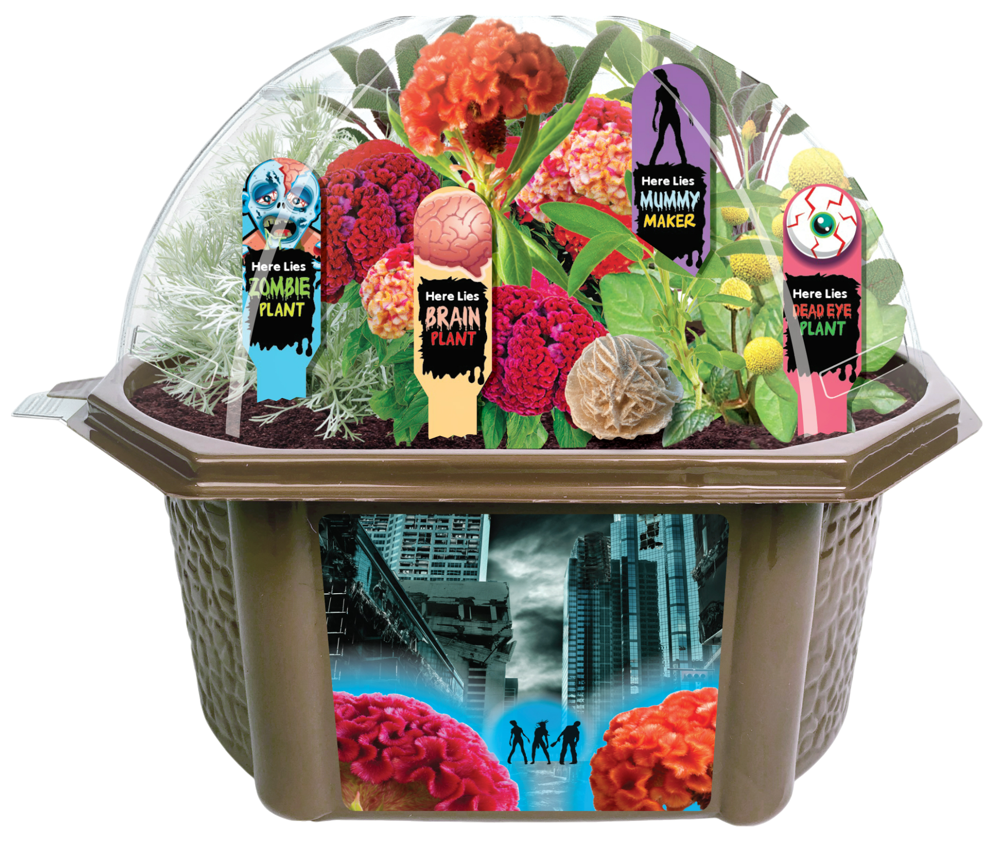 Zombie Apocalypse Biosphere Terrarium — product image 3