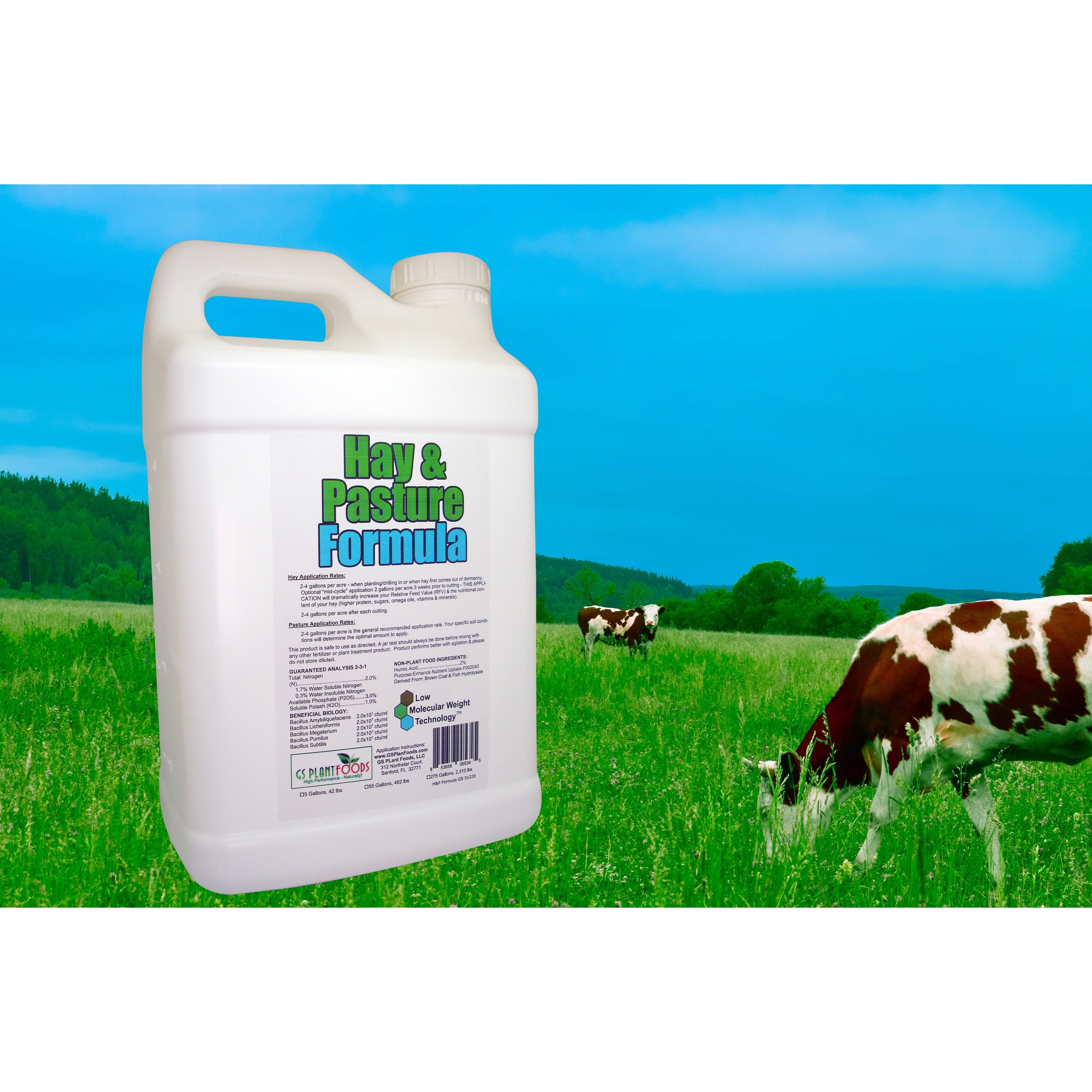 Hay & Pasture Formula - Organic Pasture Fertilizer with Humic Acid & Fulvic Acid product image 2